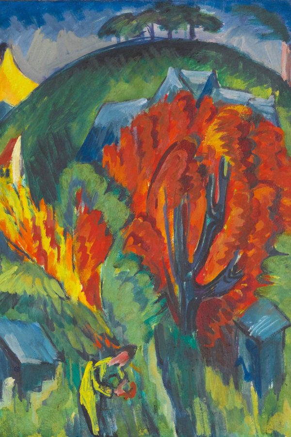 Ernst Ludwig Kirchner - GALGENBERG IN JENA , Glasbild Online-Schn?ppchen – Bild 5