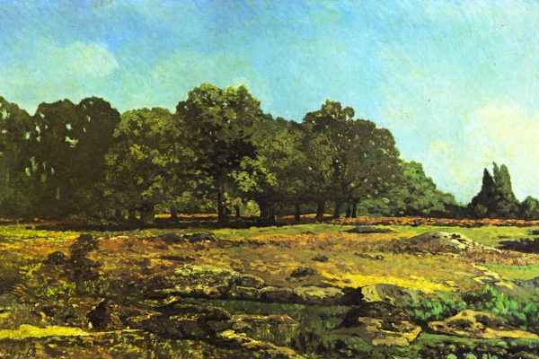 Alfred Sisley - Avenue of Chestnut Trees at La Celle-Sa, Glasbild Zu verkaufen – Bild 5
