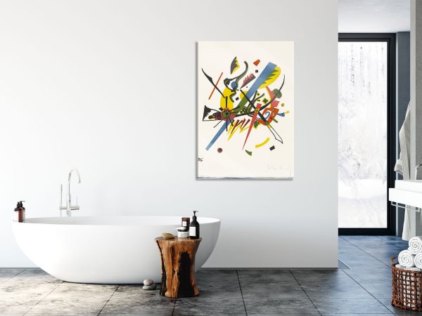 Wassily Kandinsky - Kleine Welten I, Glasbild Online-Schn?ppchen – Bild 4