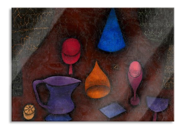 Paul Klee - Stillleben, Glasbild Online-Verkauf