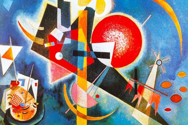 Wassily Kandinsky - Im Blau, Glasbild Schn?ppchen – Bild 5