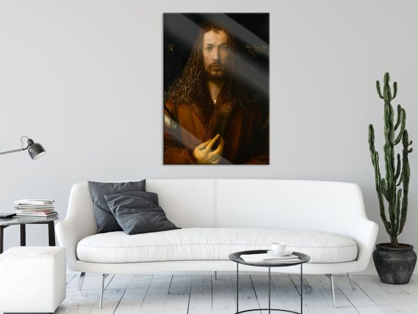 Albrecht Dürer - Selbstbildnis , Glasbild Online-Schn?ppchen – Bild 2