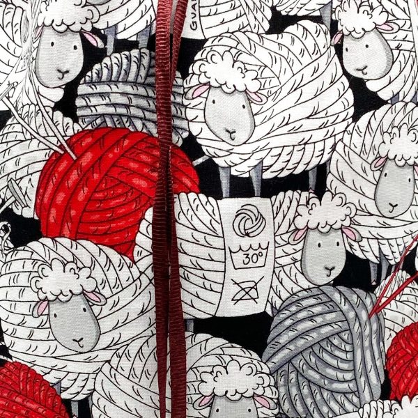 Projekttasche  Strickende Schafe  Online-Verkauf – Bild 4